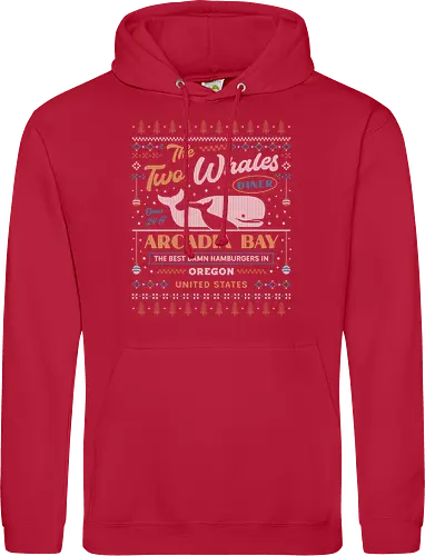 Two Whales Diner Ugly Sweater