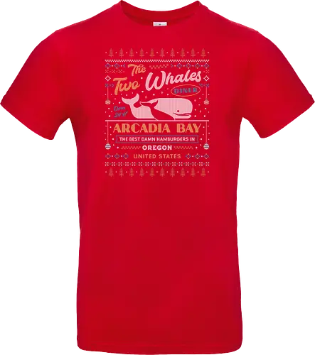 Two Whales Diner Ugly Sweater