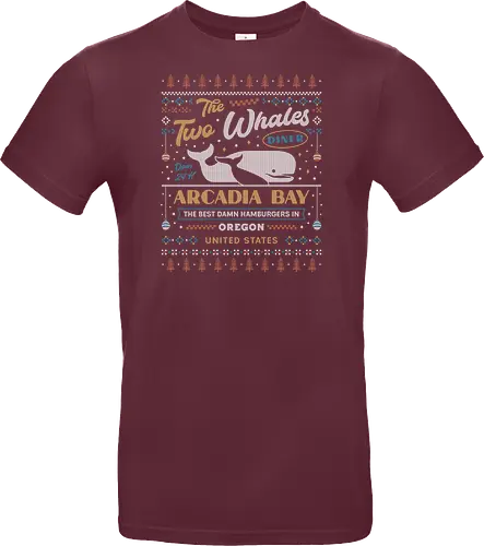 Two Whales Diner Ugly Sweater