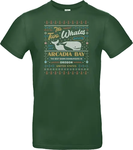 Two Whales Diner Ugly Sweater