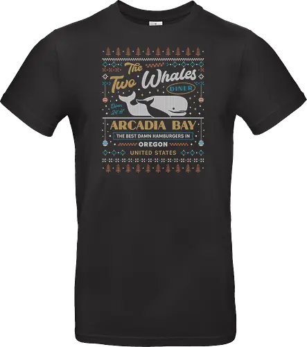 Two Whales Diner Ugly Sweater
