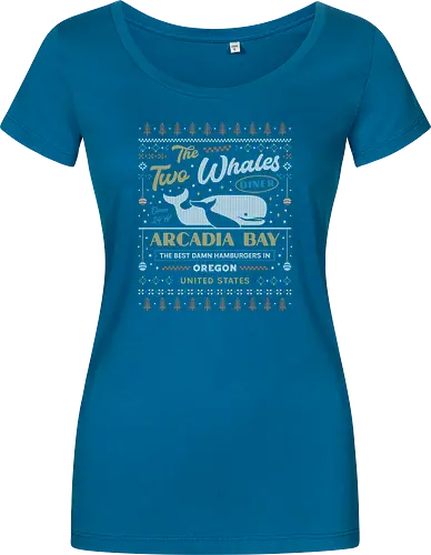 Two Whales Diner Ugly Sweater