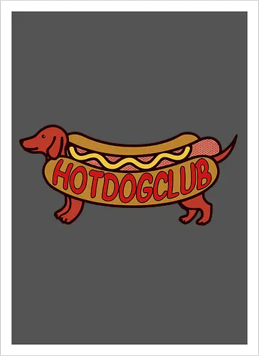 Hot Dog Club Dachshund