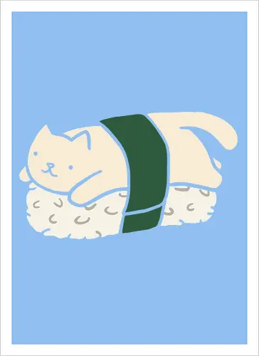 Cute Nigiri Cat