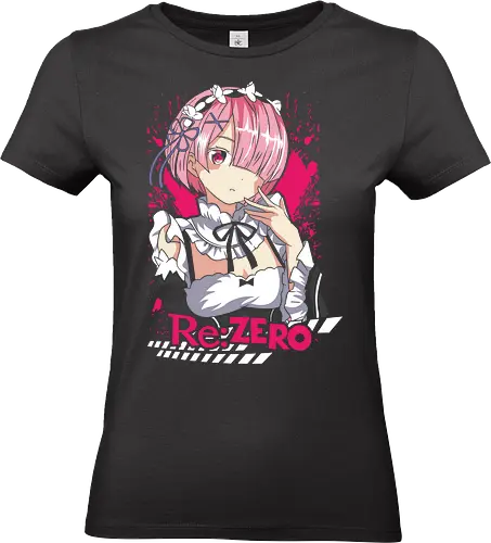  Re:ZERO's Pink Maid, Ram - Re:ZERO, Ram ReZero, Re:ZERO, pink hair, maid, anime, manga, light novel, fan art, t-shirt design, Ram ReZero, pink hair, maid, anime, manga, light novel, fan art, t-shirt design, art print, Rem and Ram, cool anime girl, fantasy anime, geek art, stylish, Waifu., art print, Rem and Ram, cool anime girl, fantasy anime, geek art, stylish, Waifu. - Standard T-Shirt (Frauen)