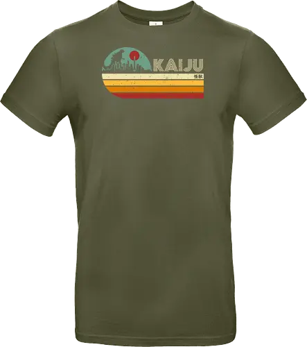 Kaiju vintage - anime, manga, japan, japanese art, retro, vintage, terror movie, great monster, king of the monsters, kaiju, Kaiju - Standard T-Shirt