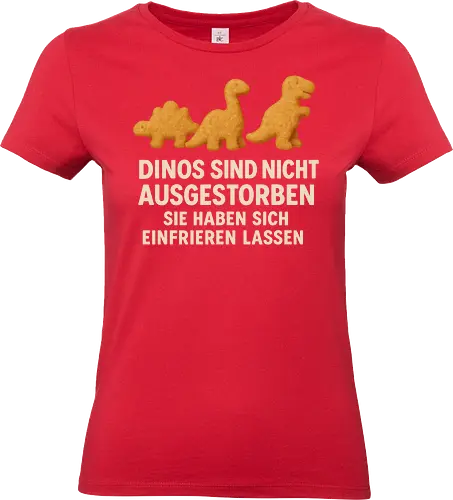 NuggetFront - Simlow, Twitch, Streamer, Katze, Chaos, Liebe, Herz, Dino - Standard T-Shirt (Frauen)