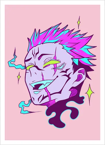 Neon King of Curses