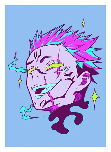  Neon King of Curses