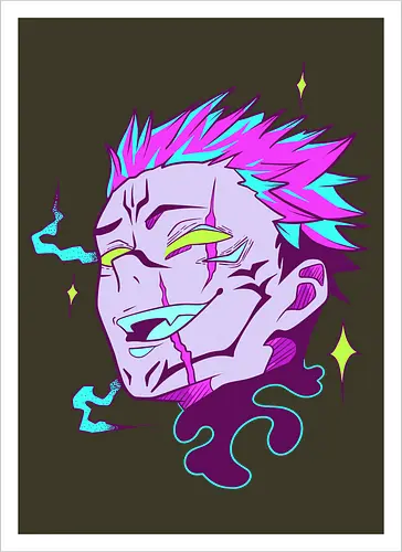  Neon King of Curses