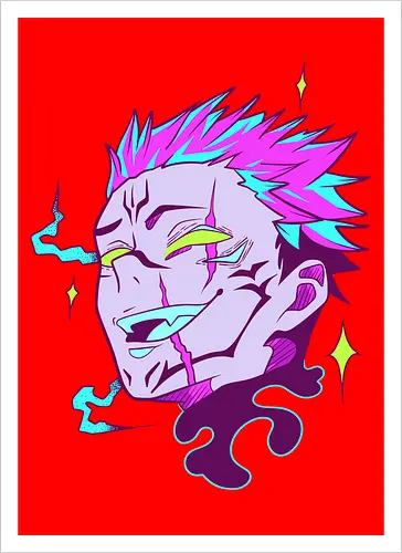  Neon King of Curses