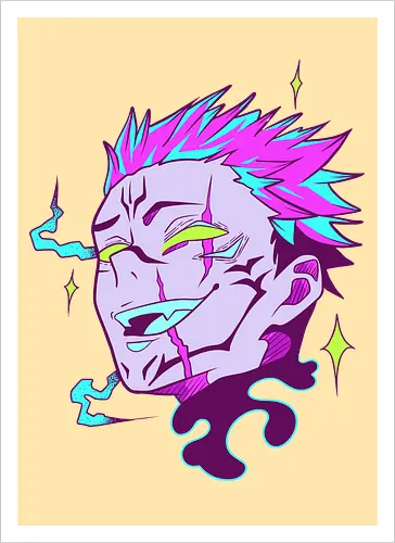  Neon King of Curses
