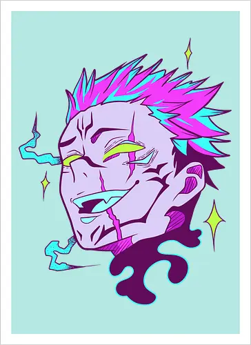  Neon King of Curses