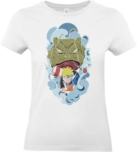 Shinobi and Gamabunta: Toad Summoning - Standard T-Shirt (Frauen)