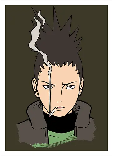 Shikamaru's Smoky Stare