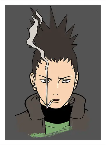 Shikamaru's Smoky Stare