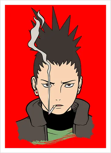 Shikamaru's Smoky Stare