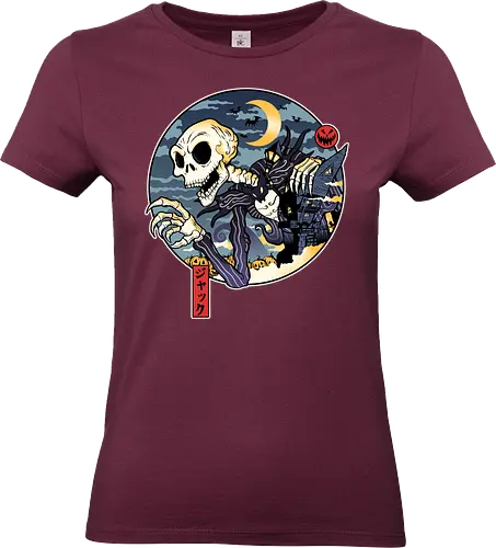 JakkaDokuro - nightmare, yokai, halloween, skellington, burton, demonigote - Standard T-Shirt (Frauen)