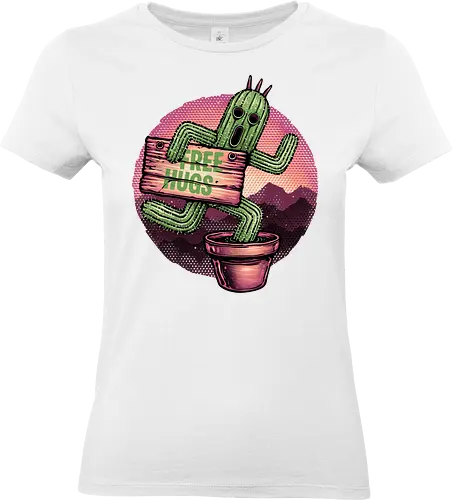 Huggable Cactus - Gaming, gamer, video games, Japanese, fantasy, series, video game - Standard T-Shirt (Frauen)