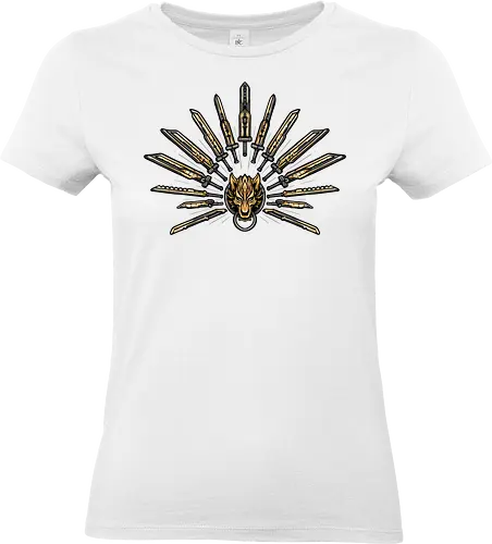 Swords of Strife - Gaming, gamer, video games, Japanese, fantasy, series, video game - Standard T-Shirt (Frauen)