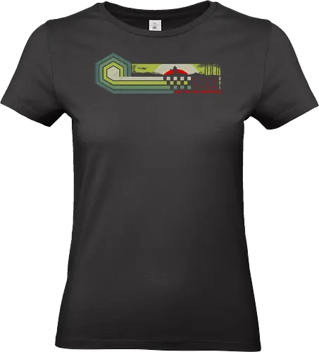 Get to the chopper retro predator - predator, countdown, retro, 80s, self destruct, jungle, chopper, get to the chopper, get to the choppa - Standard T-Shirt (Frauen)