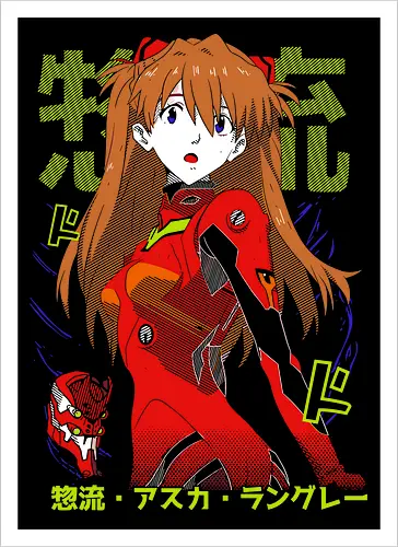 Asuka Langley: Neon Red Pilot