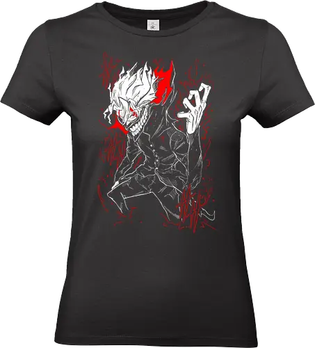 Takakura Ken - Dandadan - Kawaii, Anime, Manga, Tokyo, Angry, Japanese Art, Aesthetic, Manga Style, Zylixzen, Aggressive, Gamer, Otaku, Gift, Cool - Standard T-Shirt (Frauen)