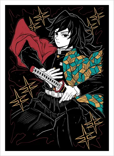 Giyu Tomioka Demon - Slayer