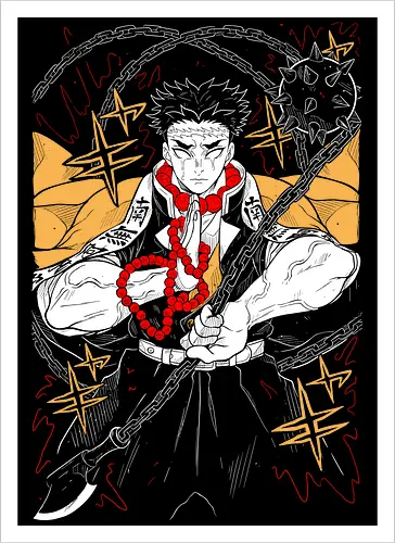 Gyomei Himejima Demon - Slayer