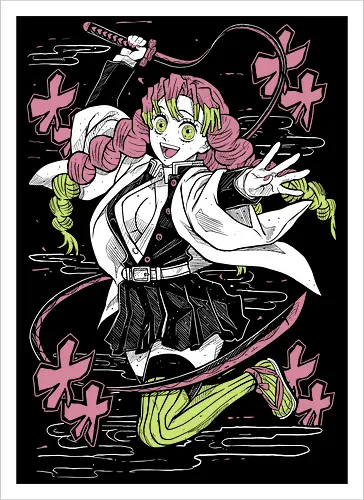 Mitsuri Kanroji Demon - Slayer
