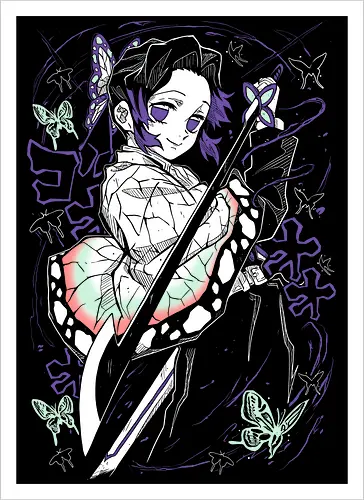Shinobu Kocho Demon - Slayer