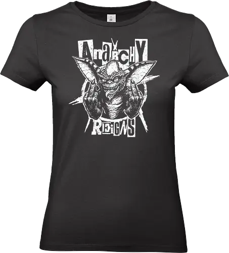 Anarchy Reigns - demonigote, gremlin, anarchy, demon, halloween, monster, 80s, naughty, gift - Standard T-Shirt (Frauen)