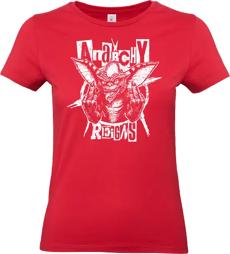 Anarchy Reigns - demonigote, gremlin, anarchy, demon, halloween, monster, 80s, naughty, gift - Standard T-Shirt (Frauen)