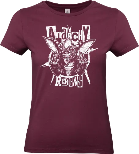 Anarchy Reigns - demonigote, gremlin, anarchy, demon, halloween, monster, 80s, naughty, gift - Standard T-Shirt (Frauen)
