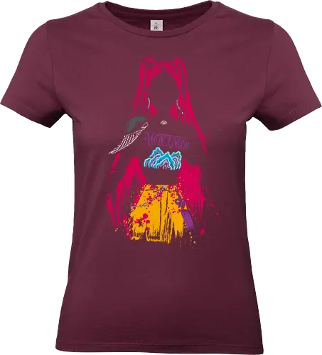 Mira behind the shadows - kpop, saja boys, rumi, zoey, mira, demon hunters, music, movies - Standard T-Shirt (Frauen)