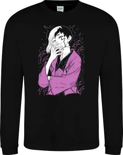 Gen Asagiri - Dr.Stone - Kawaii, Anime, Manga, Tokyo, Angry, Japanese Art, Aesthetic, Manga Style, Zylixzen, Aggressive, Gamer, Otaku, Gift, Cool - Sweatshirt