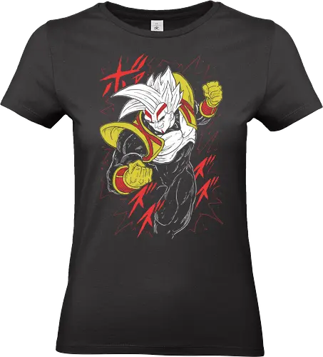 Baby Vegeta Dragon - Ball GT - Kawaii, Anime, Manga, Tokyo, Angry, Japanese Art, Aesthetic, Manga Style, Zylixzen, Aggressive, Gamer, Otaku, Gift, Cool - Standard T-Shirt (Frauen)