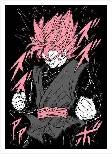 Black Goku Ball - Dragon super