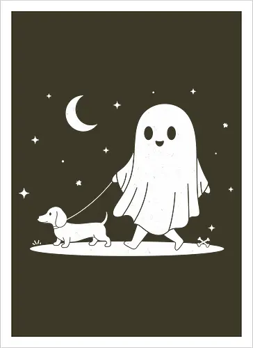 Boo and Teckel