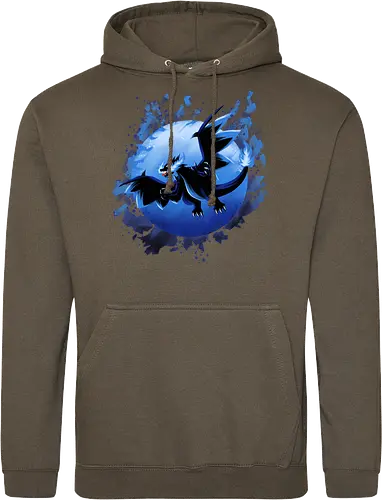 Mega Dragon X - Pocket, Dragon, Mega - Standard Hoodie