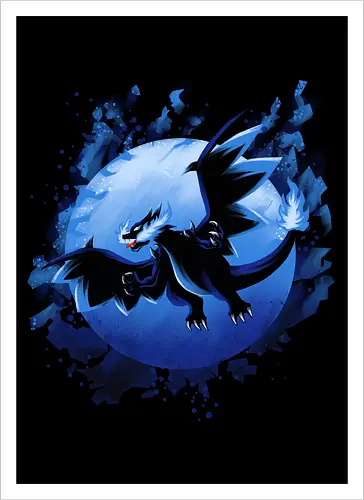 Mega Dragon X - Pocket, Dragon, Mega - Kunstdruck