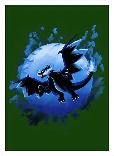 Mega Dragon X - Pocket, Dragon, Mega - Kunstdruck