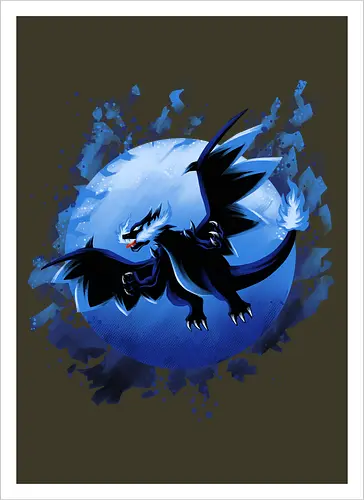 Mega Dragon X - Pocket, Dragon, Mega - Kunstdruck
