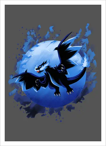 Mega Dragon X - Pocket, Dragon, Mega - Kunstdruck