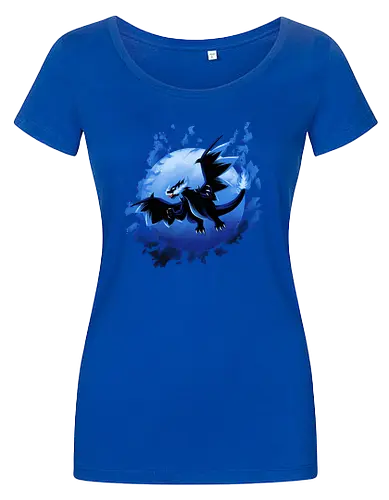 Mega Dragon X - Pocket, Dragon, Mega - Damen T-Shirt