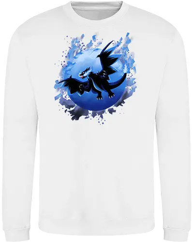 Mega Dragon X - Pocket, Dragon, Mega - Sweatshirt