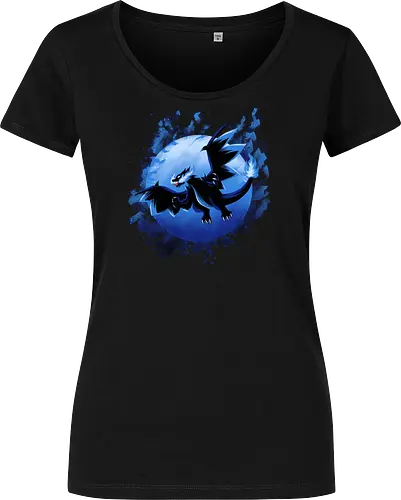 Mega Dragon X - Pocket, Dragon, Mega - Damen T-Shirt
