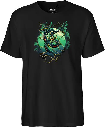 Mega Green Dragon - Pokemon. Rayquaza - Fairtrade T-Shirt