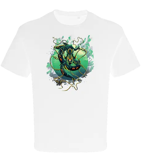 Mega Green Dragon - Pokemon. Rayquaza - Oversize T-Shirt