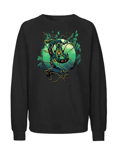 Mega Green Dragon - Pokemon. Rayquaza - Fairtrade Sweatshirt